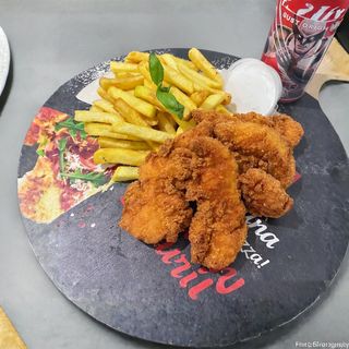 Meniu Crispy Strips Picant Mare(6 buc)