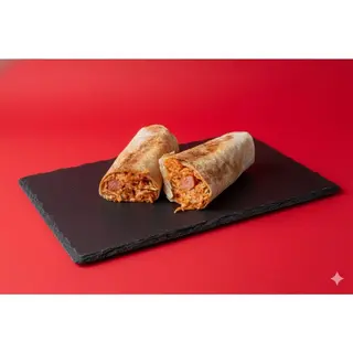 Chicken Suya Shawarma
