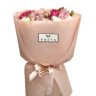 Buchet 7 miniroze culori reci