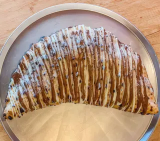 Calzone de Nutella & Choco Blanco