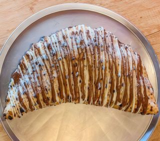 Calzone de Nutella & Choco Blanco