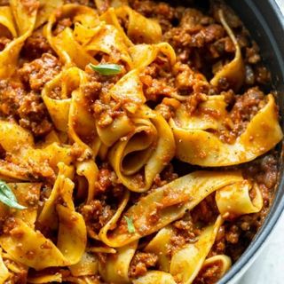 Pappardelle bolognesa