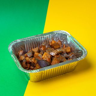 Polpette al sugo melanzane a funghetto