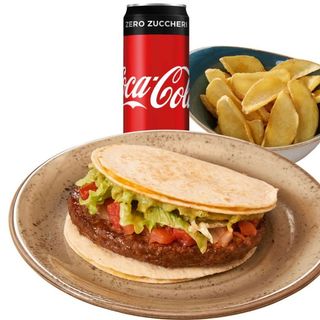 Combo Quesadilla burger