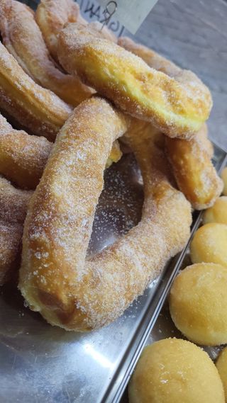 Graffa  con Kinder Pingui