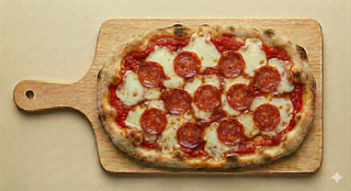 Pinsa Salame piccante