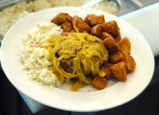 Rumsztyk z cebulką i musztardą