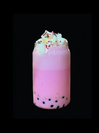 Рожеве Бабл Лате