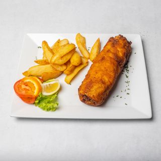 Zagrebački odrezak i pole od krumpira