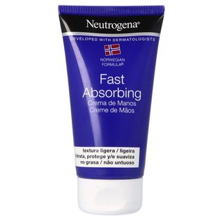 Neutrogena Crema De Manos Rápida Absorción Textura Ligera, Pack De 2 X 75Ml