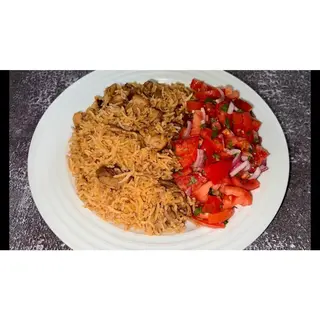 Special Pilau Full & Kachumbari