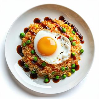 Riso alla piastra piccante