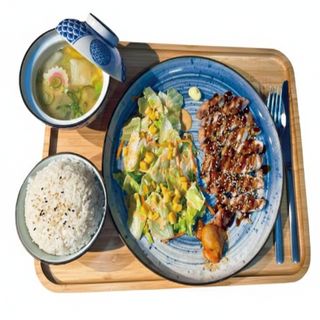 42. Combo teriyaki chicken