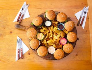 Platou Mini Burgeri De Pui