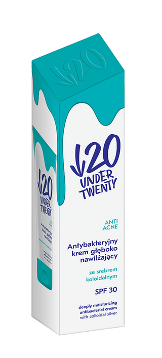 Crema antibacteriana profund hidratanta Under20 cu SPF 30, 50ml