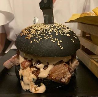 Fish burger di tonno