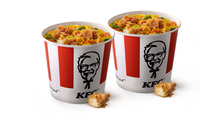 2 Seau De Riz KFC hot & crispy (Épicé)