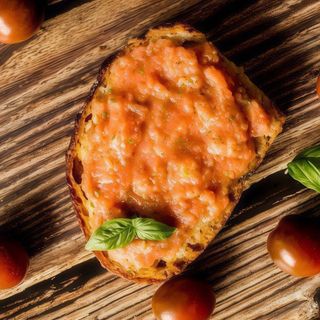 Pan De Ajo Bruscheta