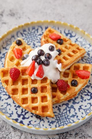 Творожные вафли