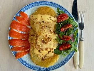 ДЕРУНИ З ЛОСОСЕМ (300g)