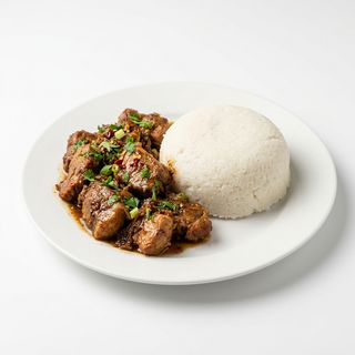 Pork Ugali