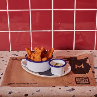 Fingers de Pollo con Mayomostaza