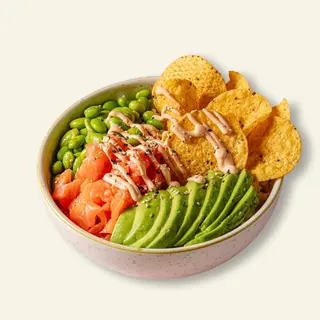 Poke Crispy Salmón..