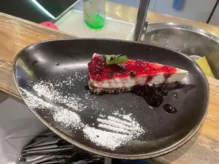 Чийзкейк с боровинки