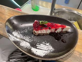 Чийзкейк с боровинки