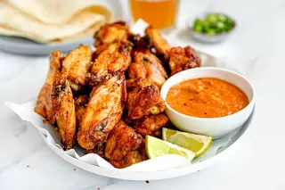 Menù alette di pollo