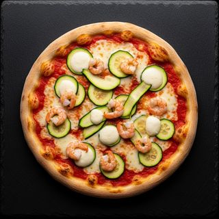 Gamberetti e zucchine