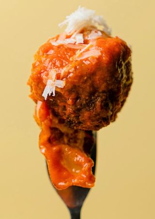 Polpette all’amatriciana 