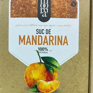 Suc Mandarina MOOMA 3 Litres 