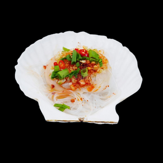 Capesante al vapore con olio di cipolla (葱油扇贝）3pz