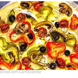 Pizza vegetal (33 cm.)