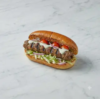 Panino con hot dog