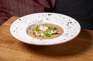 Supa crema de ciuperci