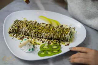 Crêpe Pistache