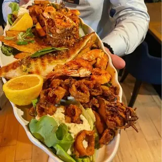 Riblja plata za 2 osobe 1000 gr