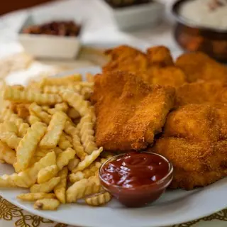 Nuggets fish chips
