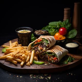 Tortilla sa povrćem 250-300 g