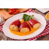 Pimientos Rellenos de Bacalao