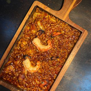 Arroz del senyoret (ración)