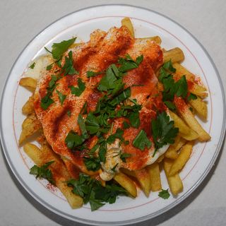 Huevos Estampidos En Plato