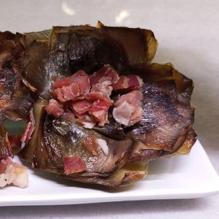Flor De Carxofa Amb Pernil (2 Uds.)