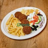 Wegetariański talerz