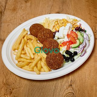 Wegetariański talerz