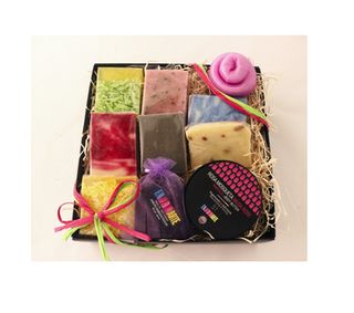 Súper Caja Regalo (7xjabón 75g/ud y extras)