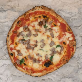 Margherita con salsiccia