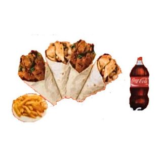 Menú 4 durum rollo